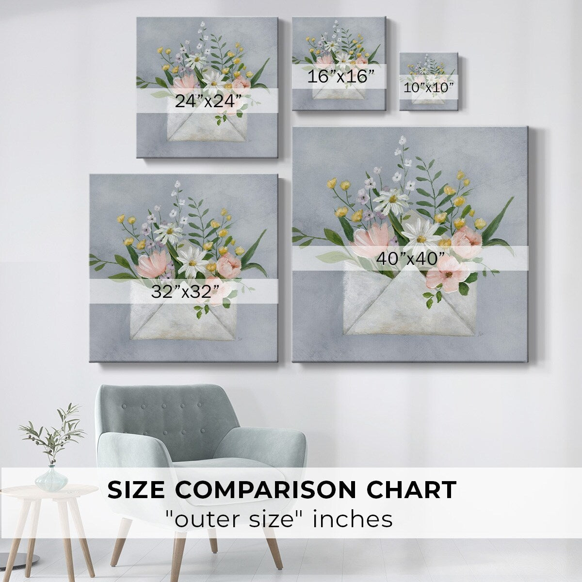 Sending Love I-Gallery Wrapped Canvas