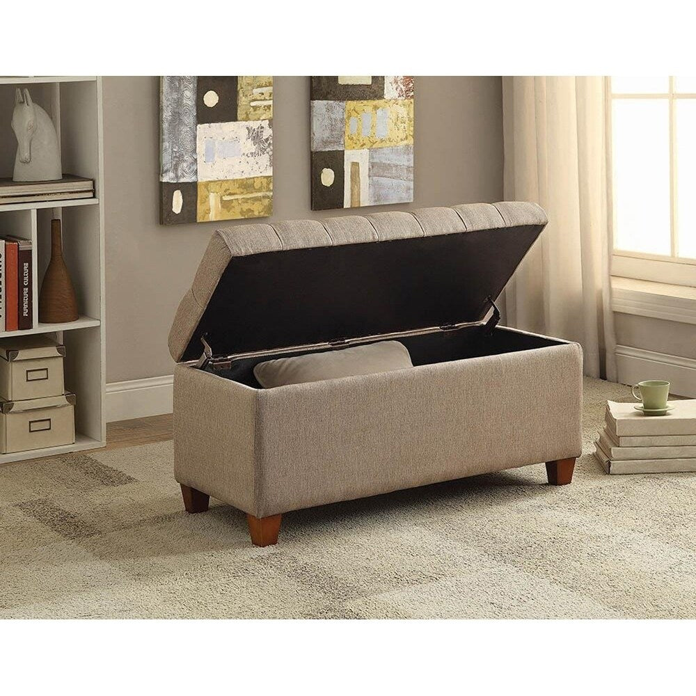 Senna Tufted Upholstered Storage Bench