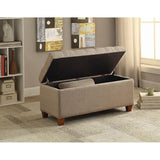 Senna Tufted Upholstered Storage Bench