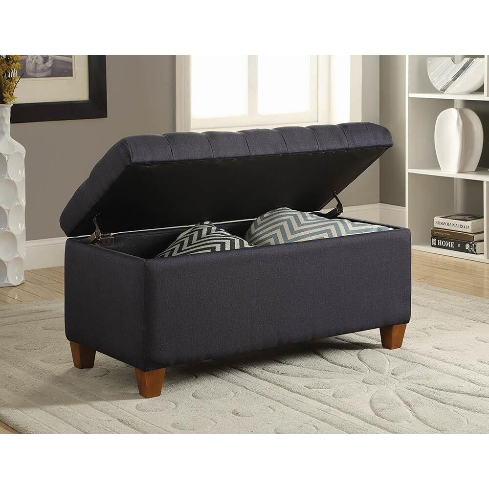 Senna Tufted Upholstered Storage Bench