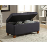 Senna Tufted Upholstered Storage Bench
