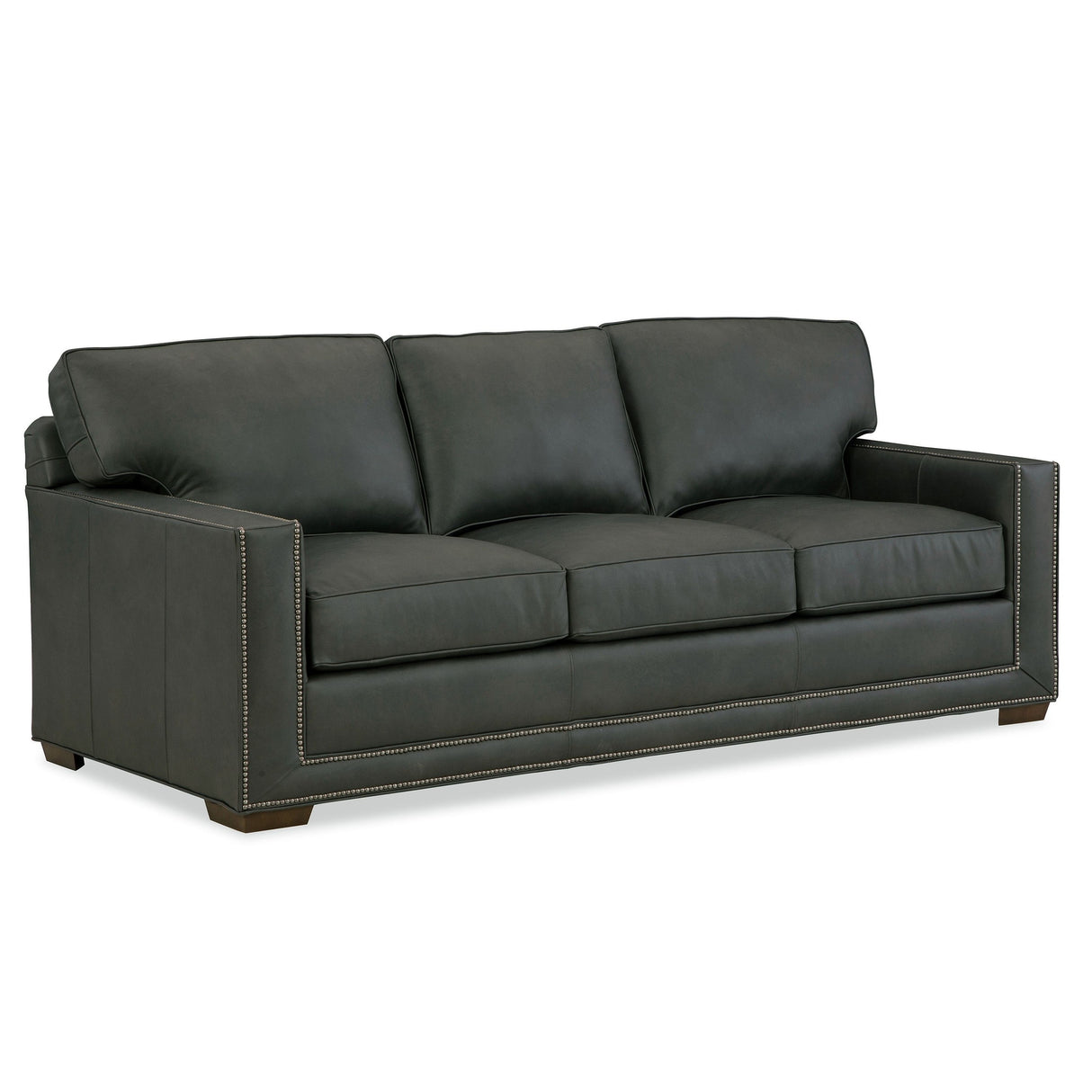 Senneka 90" Wide Genuine Leather Sofa