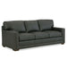 Senneka 90" Wide Genuine Leather Sofa