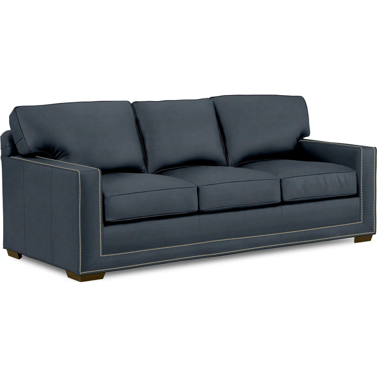 Senneka 90" Wide Genuine Leather Sofa