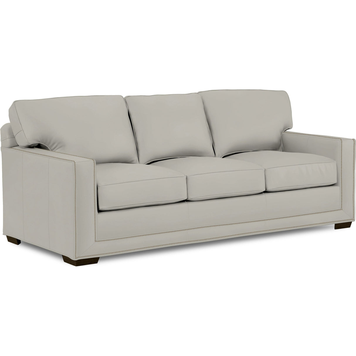 Senneka 90" Wide Genuine Leather Sofa