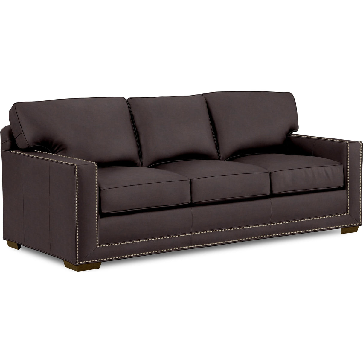 Senneka 90" Wide Genuine Leather Sofa