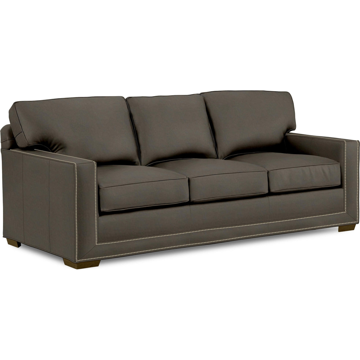 Senneka 90" Wide Genuine Leather Sofa