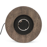 Senoia Outdoor 50,000 BTU Lightweight Concrete Circular Fire Pit (No Tank Holder) by Christopher Knight Home
