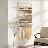 Livabliss Sephare Hand Woven Wool and Viscose Bohemian/Global Tapestry - 24" x 42"