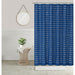 Sequin Shower Curtain 70x70 Shining Stripe Holiday Bathroom Decor Coco