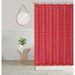 Sequin Shower Curtain 70x70 Shining Stripe Holiday Bathroom Decor Coco