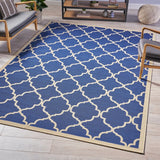Serafin Indoor Geometric Area Rug by Christopher Knight Home - 7'10 x 10'10