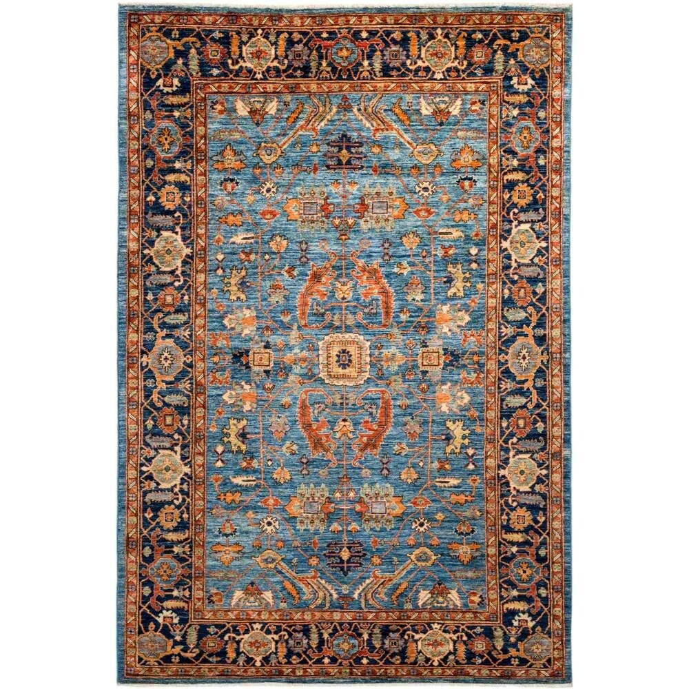 Serapi, Hand Knotted Area Rug - 5' 10" x 8' 9" - 5'10" x 8'9"/Surplus