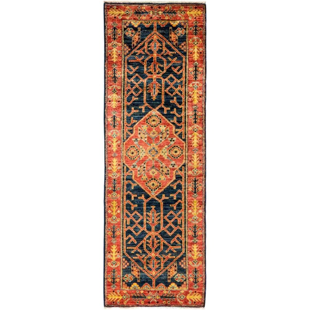 Serapi, Hand Knotted Runner Rug - 2' 0" x 6' 3" - 2' x 6'3" Runner/Surplus