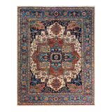 Serapi One-of-a-Kind Hand-Knotted Area Rug - Ivory, 8' 0" x 10' 2" - 8' 0" x 10' 2"