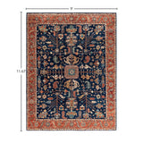 Serapi, One-of-a-Kind Hand-Knotted Area Rug - 9' 0" x 11' 8"