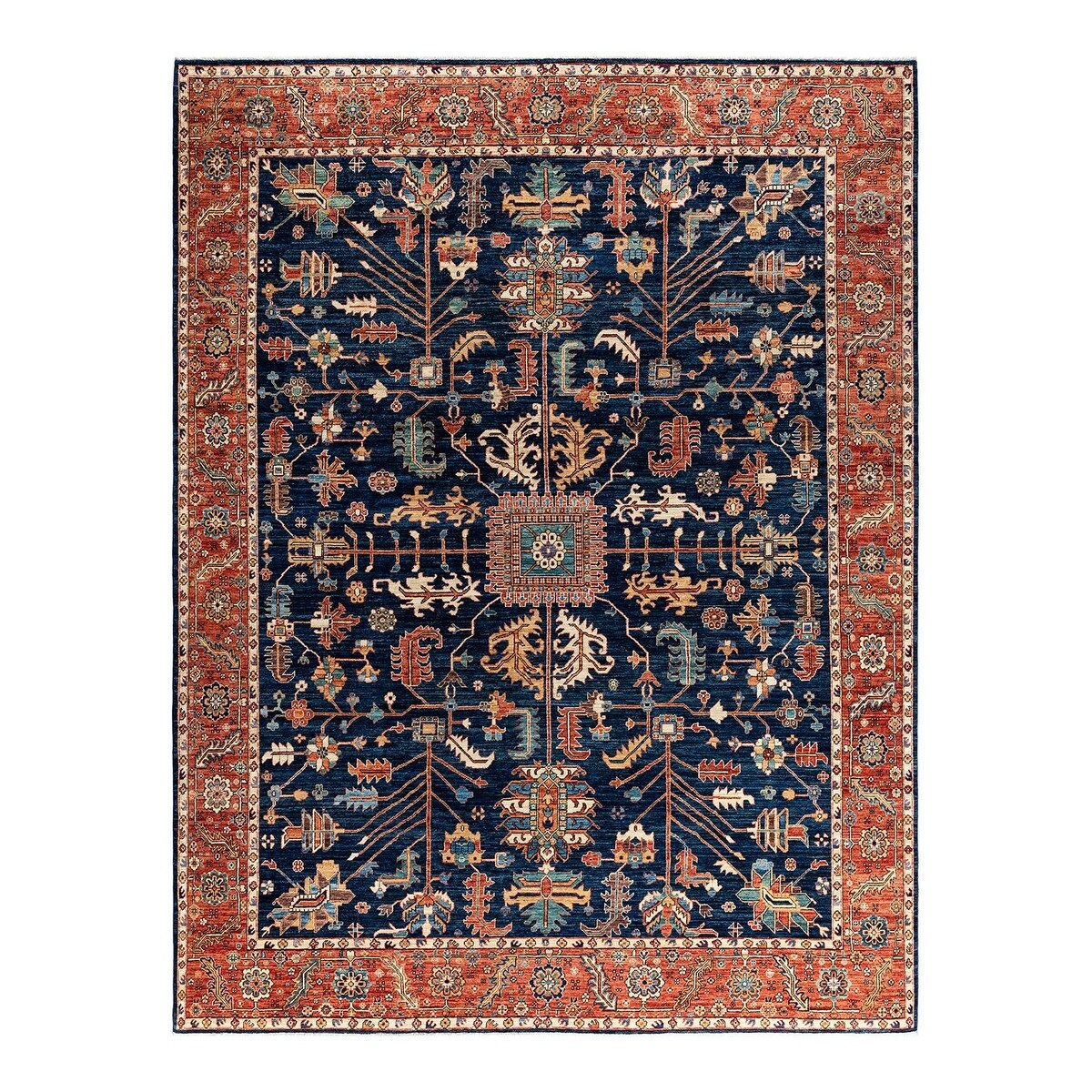 Serapi, One-of-a-Kind Hand-Knotted Area Rug - 9' 0" x 11' 8"