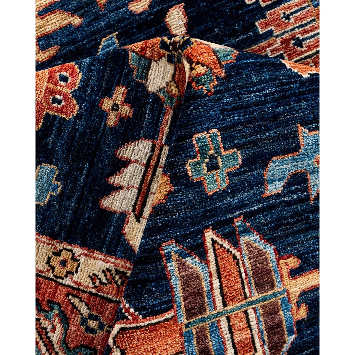 Serapi, One-of-a-Kind Hand-Knotted Area Rug - 9' 0" x 11' 8"