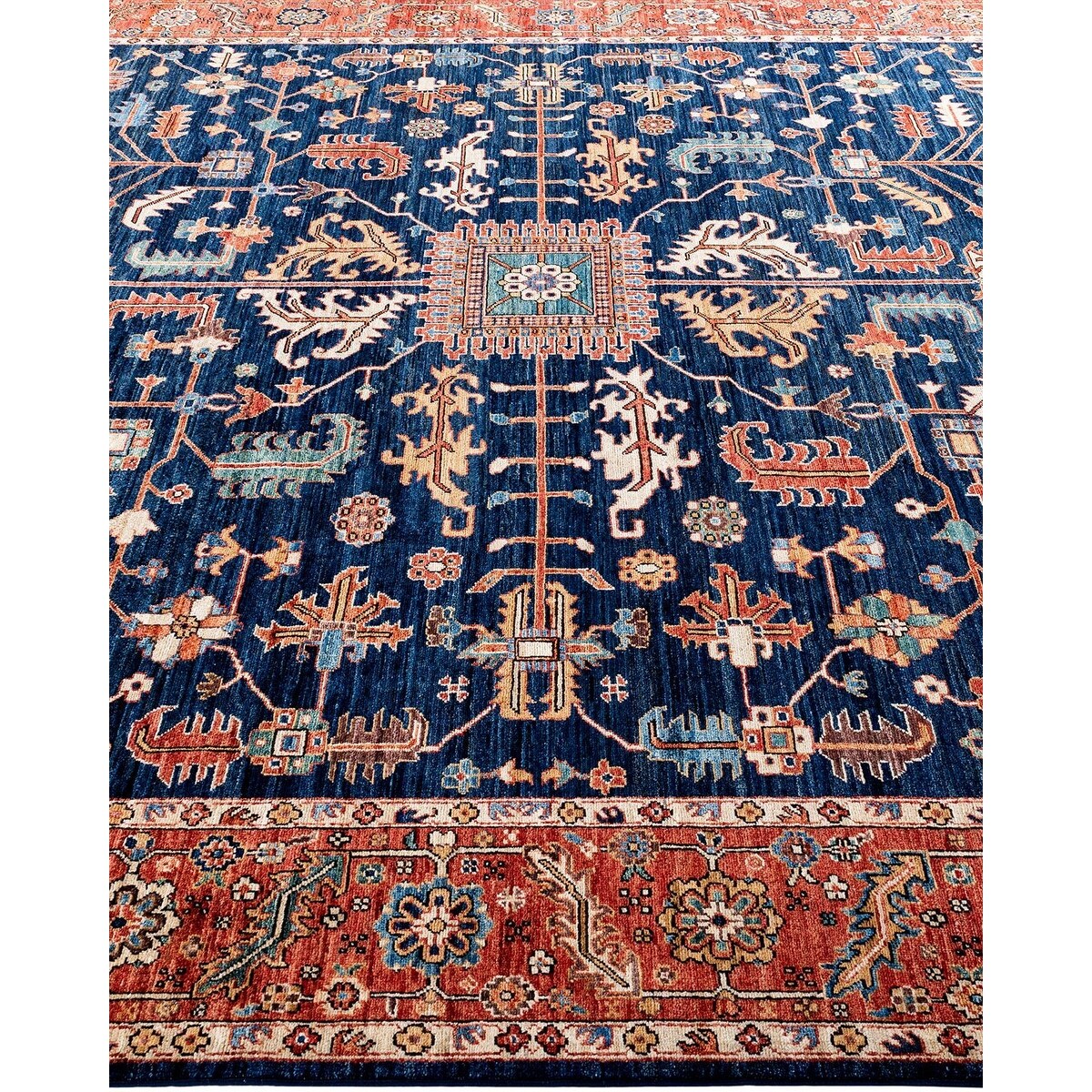 Serapi, One-of-a-Kind Hand-Knotted Area Rug - 9' 0" x 11' 8"