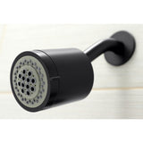 Kingston Brass Serena Three-Handle Tub and Shower Faucet