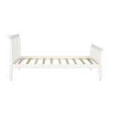 Serene Twin Size Platform Bed with Pine Wood Slats
