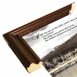 Serenity-WILWAY110690 Framed Print 20"x36" by Willow Way Studios, Inc.