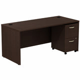 Series C 66W Desk with Mobile File Cabinet by Bush Business Furniture