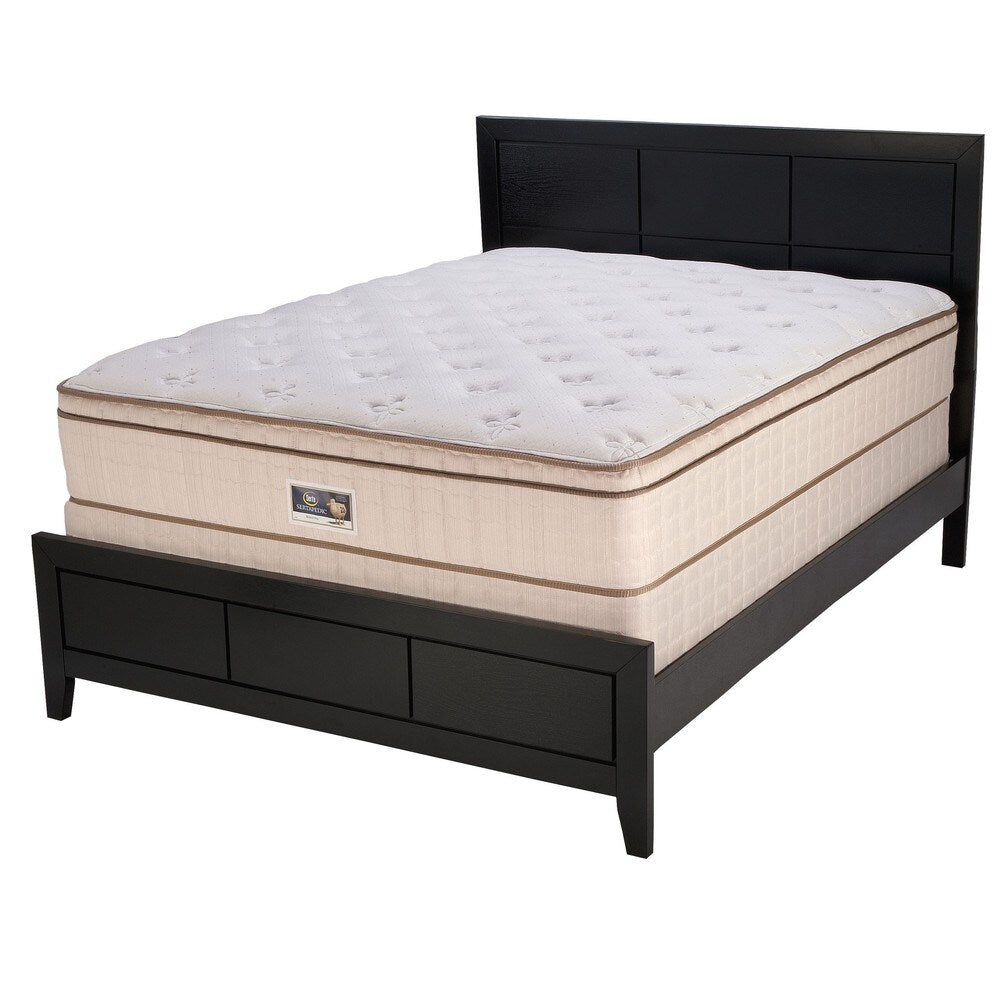 Serta Bristol Way Euro-top King-size Mattress and Box Spring Set