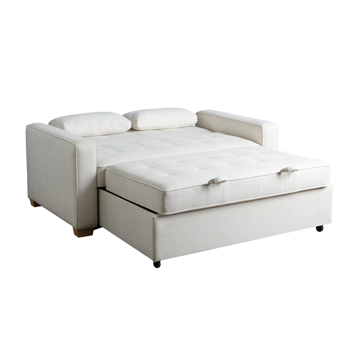 Serta Morrison Queen Convertible Loveseat
