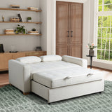 Serta Morrison Queen Convertible Loveseat