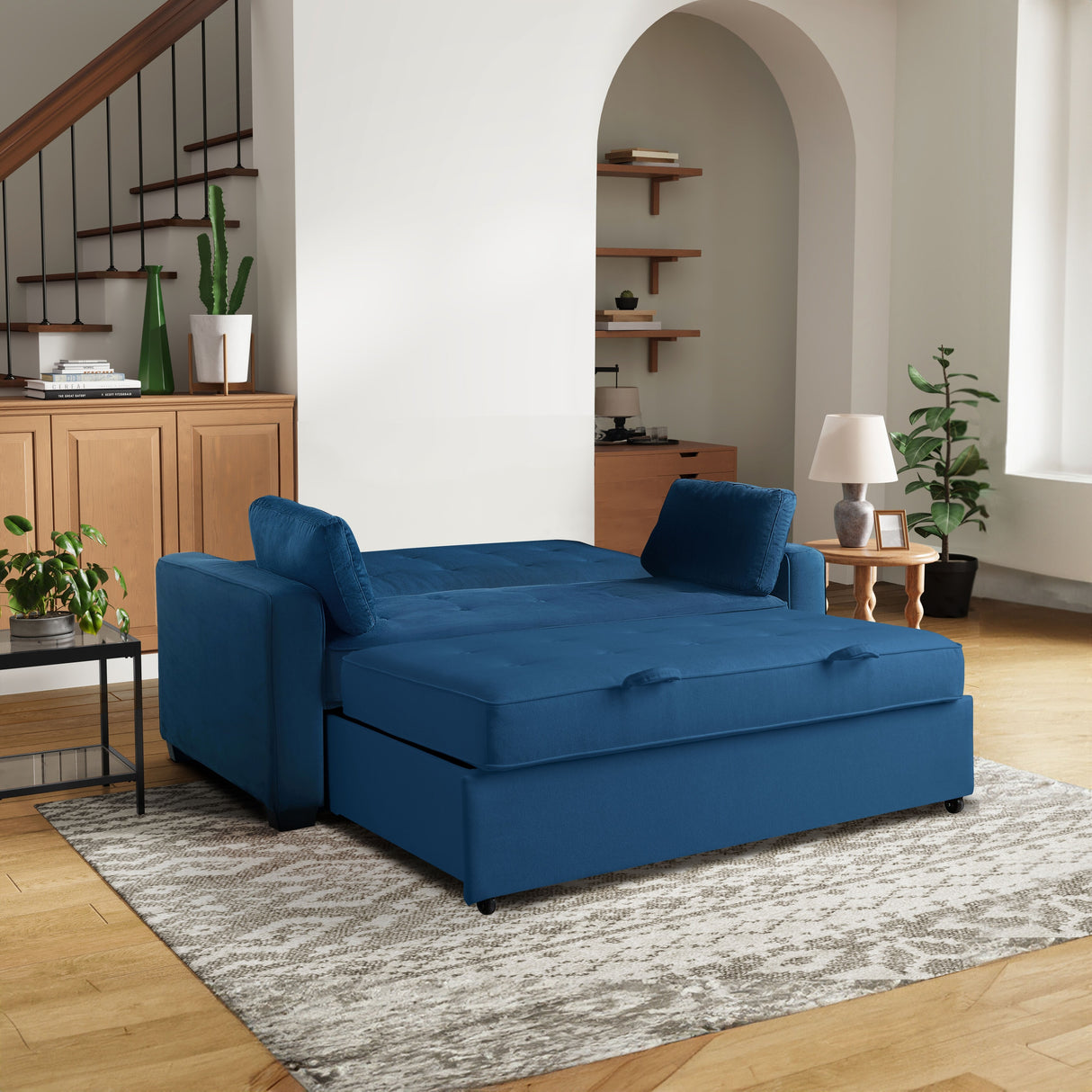Serta Morrison Queen Convertible Loveseat