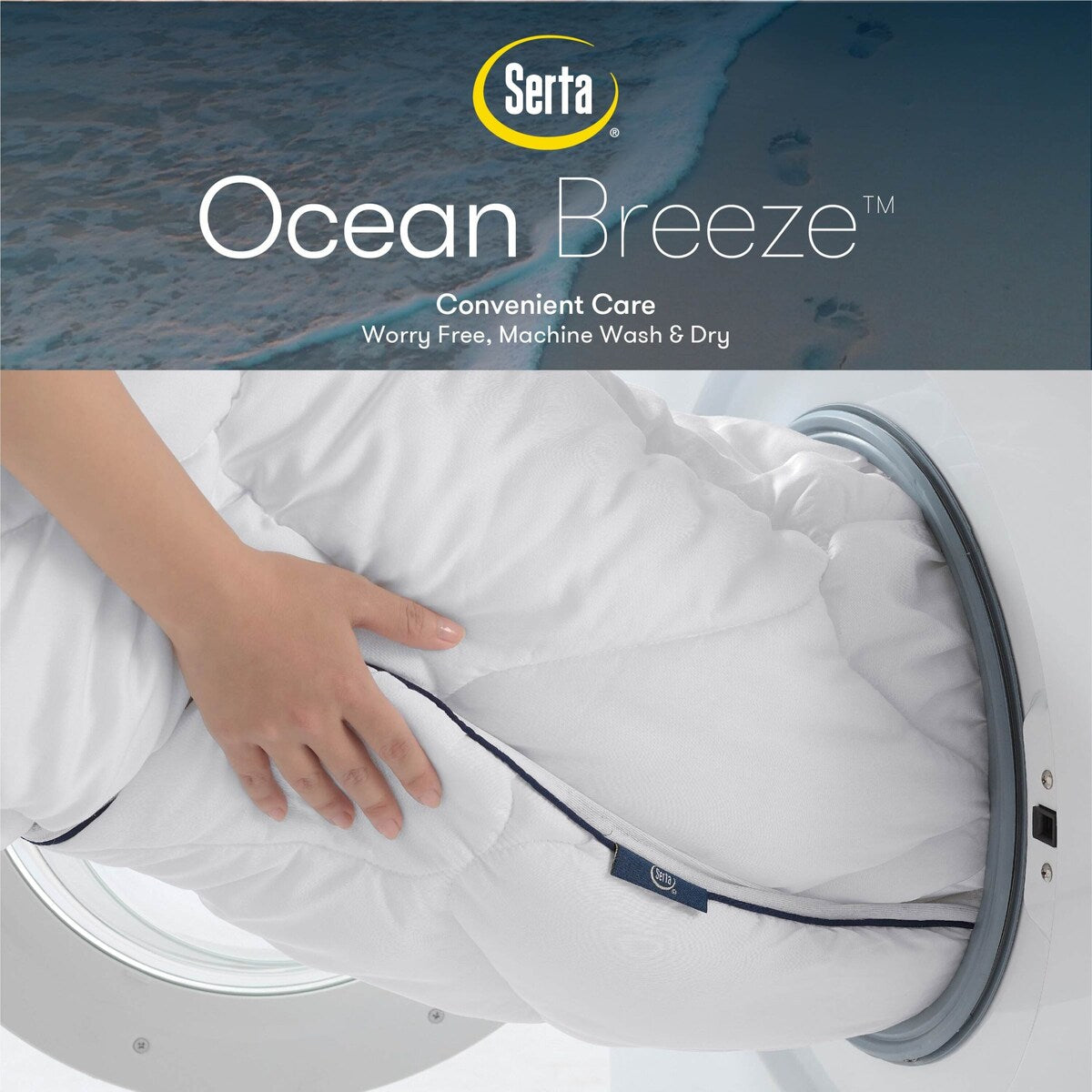 Serta Ocean Breeze Mattress Pad