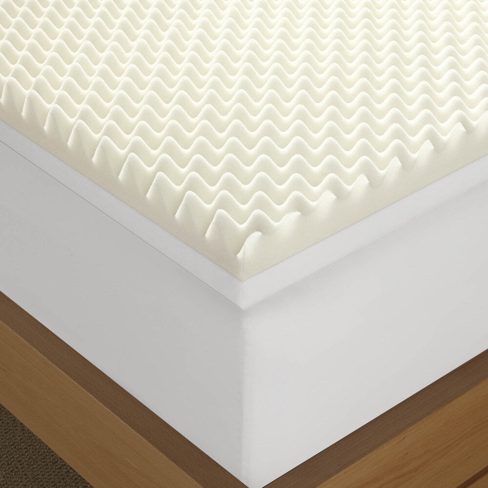 Serta Renewal 4-inch Dual-layer Memory Foam Mattress Topper