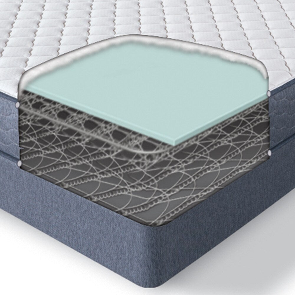 Serta SleepTrue 10-inch Carrollton Firm Innerspring Mattress Set