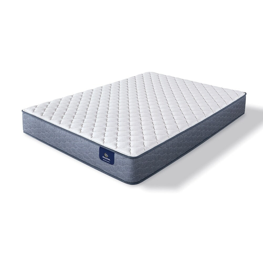 Serta SleepTrue 10-inch Carrollton Firm Innerspring Mattress Set