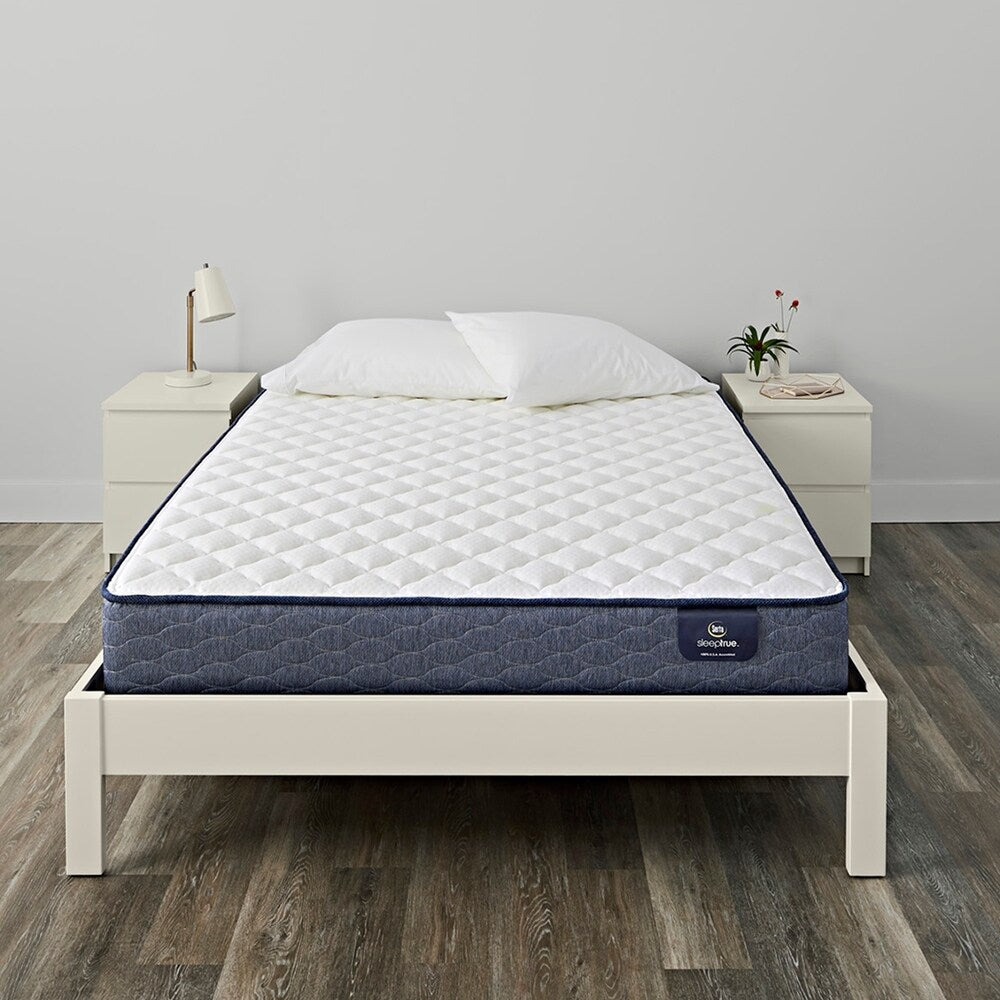 Serta SleepTrue 10-inch Carrollton Firm Innerspring Mattress Set