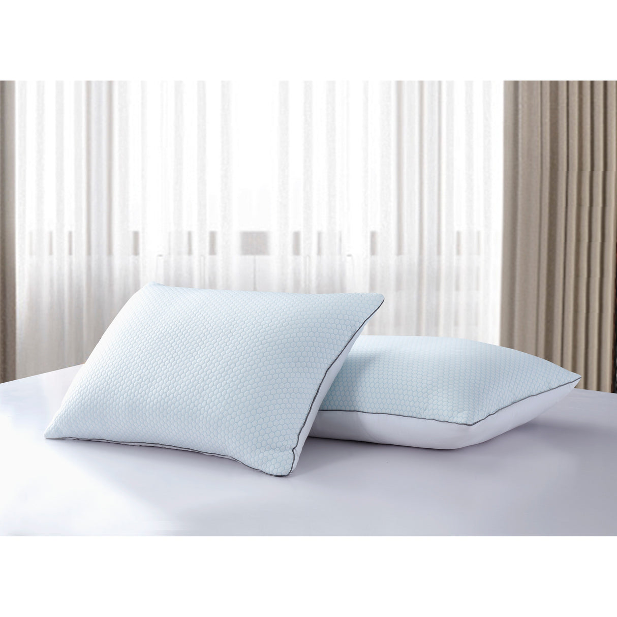 Serta Summer / Winter White Goose Feather Pillow (Set Of 2)