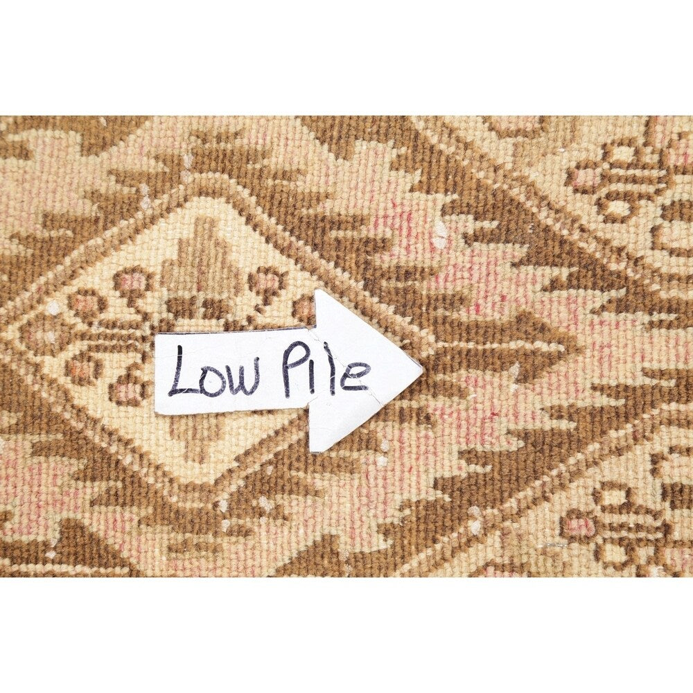 Set of 4 Hand Made Vintage Distressed Hamedan Persian Floral Area Rugs - 1'11" X 1'2"