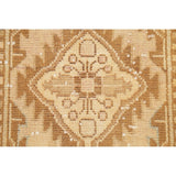 Set of 4 Hand Made Vintage Distressed Hamedan Persian Floral Area Rugs - 1'11" X 1'2"