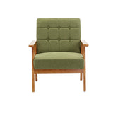 Set of 2 Accent Chair Armchair Single Sofa Side Chair with Side Table