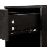 1-drawer Contemporary Bedside Storage Nightstands (Set of 2)