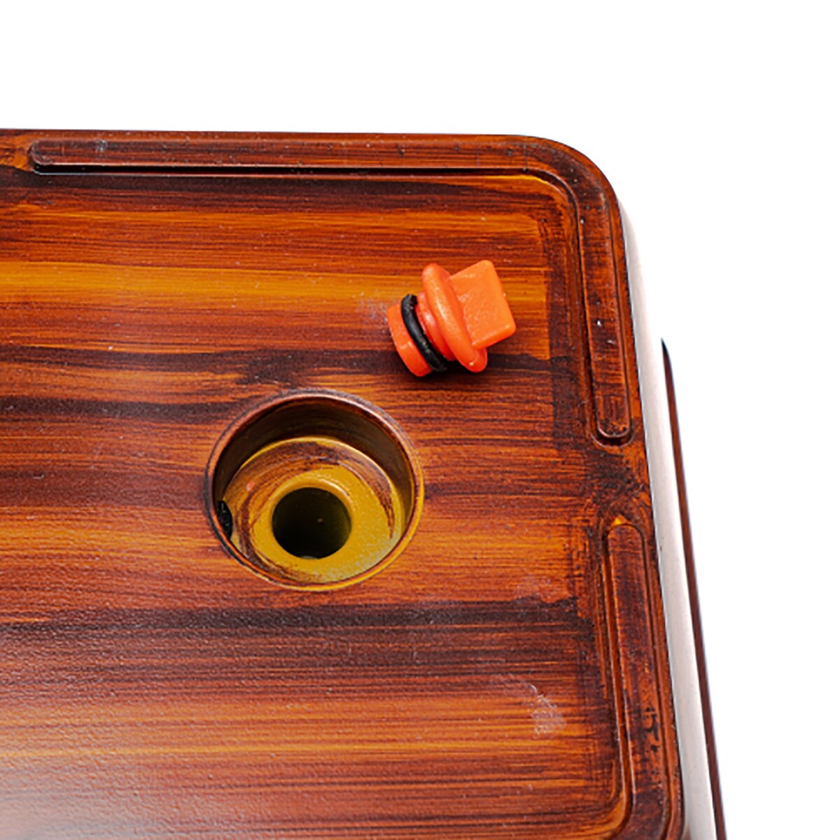 Set of 2 Clay Square Automatic Watering Planter Pots