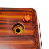 Set of 2 Clay Square Automatic Watering Planter Pots
