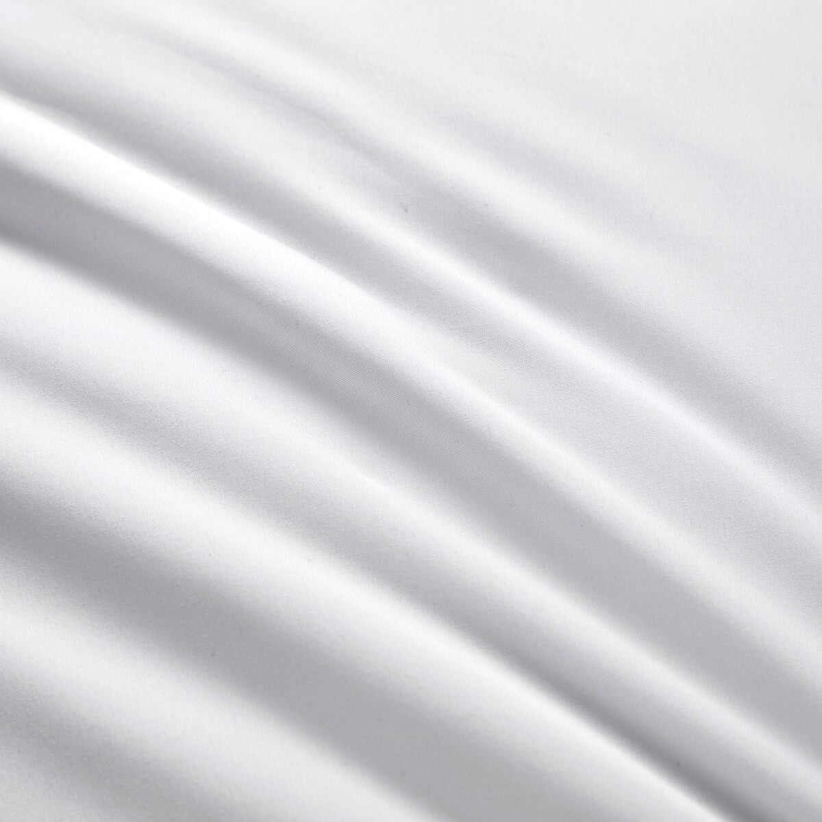 Set of 2 Medium Goose Feather Down Bed Pillow with Cotton Cover