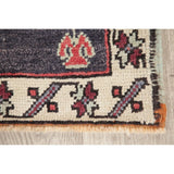 Set of 2 Oushak Oriental Hand Knotted Wool Vintage Turkish Area Rug - 3'3" x 1'9"