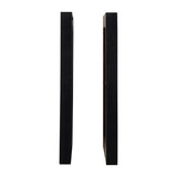 Set of 2 Tin Can Telephone Conversation Charcoal Wall Art, Black and White, 64 W x 3 D x 32 H
