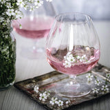 Set of 4 12oz Brandy Snifter Crystal Glasses