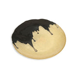 Set of 4 Dinner Plates Gold with Black Dipped Design - 11"D