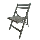 Set of 4 Foldable Wooden Special Event Chairs