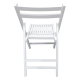 Set of 4 Foldable Wooden Special Event Chairs